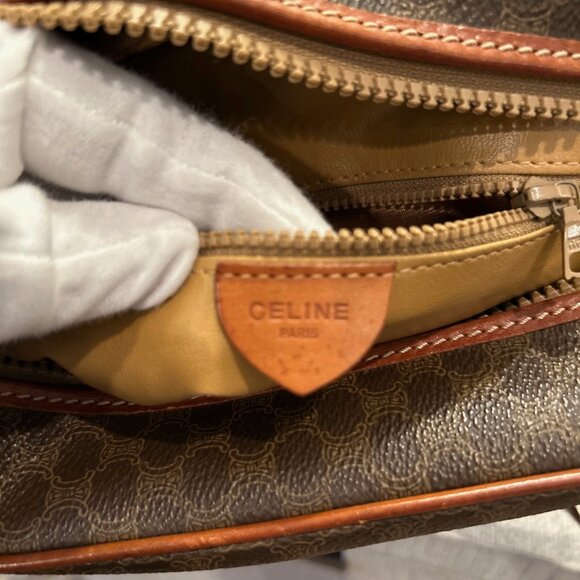 Vintage Celine Macadam Messenger Bag - Picture 8 of 11